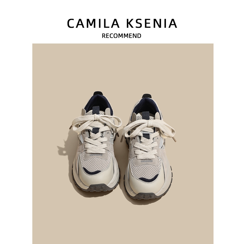 官网小c&amp;amp;k旗舰店老爹鞋女款2025新款阿甘鞋跑步鞋子休闲鞋运动鞋